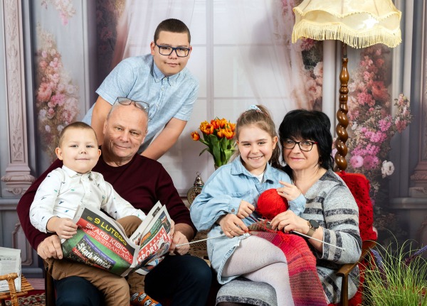 Sesje dziadek babcia